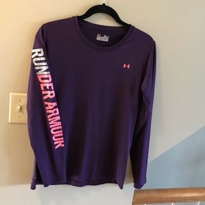 Under Armour Long Sleeve Heat Gear Running Top